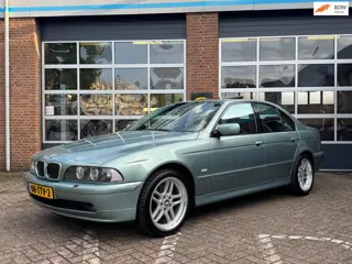 BMW 5-serie 540i individual V8 automaat, Leder + mem, xenon, schuifda, leder ZEER MOOI