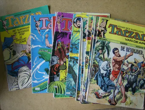 Tarzan comics adv 3748