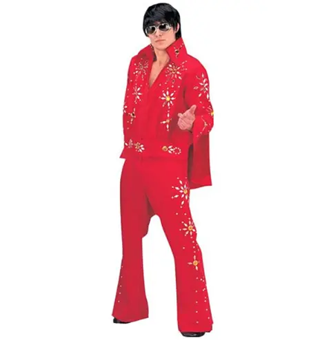 Elvis Jumpsuit, Red