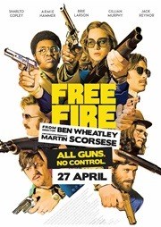 FREE FIRE filmposter.