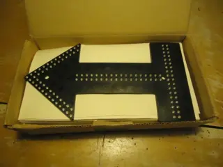 10 Reflecterende pijlen - ex leger