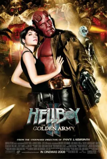 HELLBOY II : THE GOLDEN ARMY filmposter.