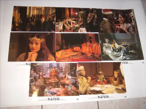 THE LAST HAREM ( HAREM SUARE ) lobbycard set.