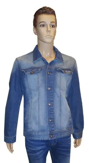 Spijkerjas " Paddocks " Medium used, maat XXL T/m 6XL