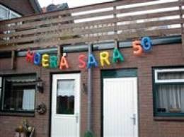 Opblaas letter " Hoera sarah 50 "