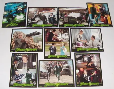 THE GREEN HORNET lobbycard set.