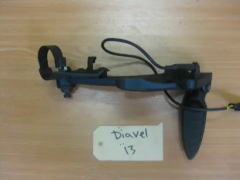 RECHTER SCHETSPLAAT Ducati Diavel 2011 - 2015