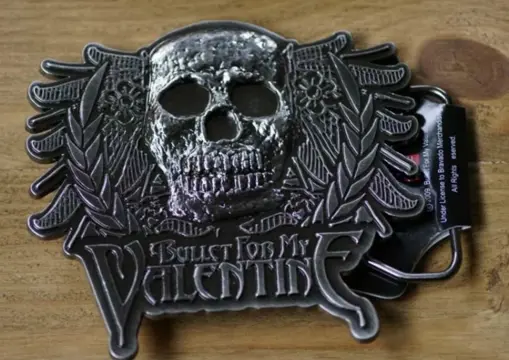 Muziekband buckle " Bullet for My Valentine "