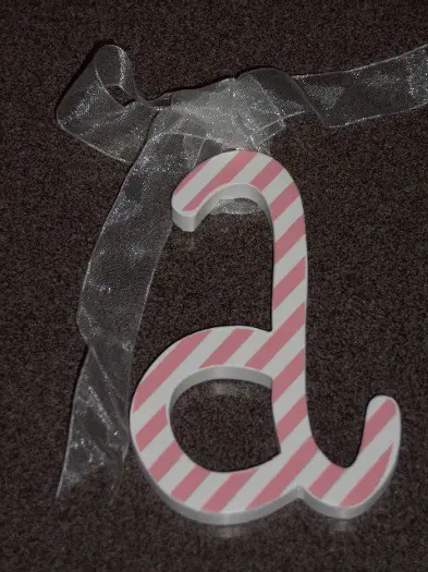 LOSSE HOUTEN LETTERS A t/m J zonder kader Appletree Nieuw