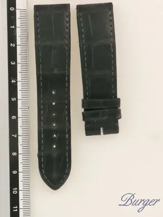 Glashütte original Gray Croco Leather Strap