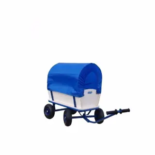 Bolderkar met afneembare huif nieuw met garantie