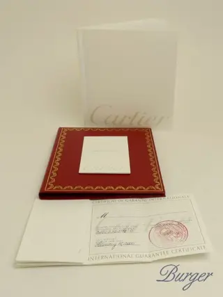 Cartier Instruction Manual and Warranty Certificate