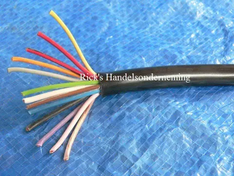Verlichtingkabel 13 aderig, prijs per meter