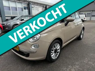 Fiat 500 1.2 Lounge Cappuccino verkocht