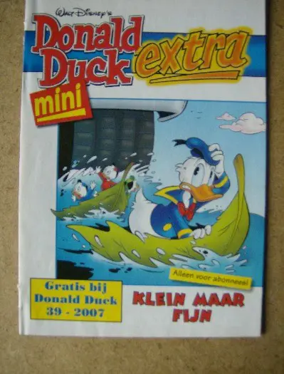 Donald duck weekblad bijlage 4 adv4181