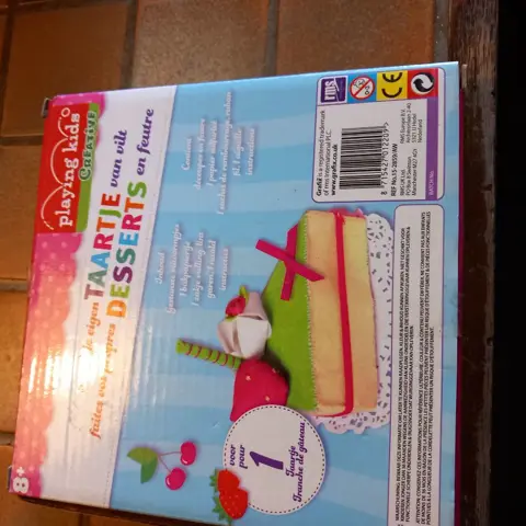 knutsel: maak je eigen taartje van vilt