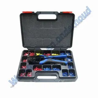 Assortiment kabelschoenen 552-dlg.met tang