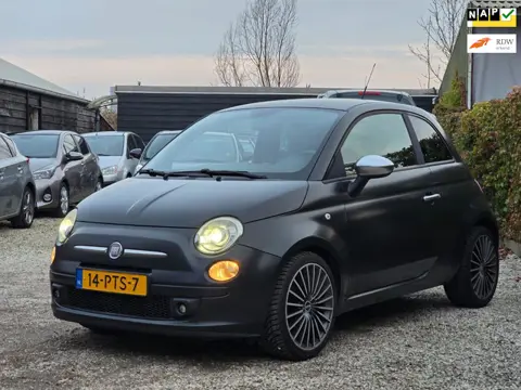 Fiat 500 0.9 TwinAir Blackjack Leer +++Youngtimer+++