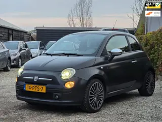 Fiat 500 0.9 TwinAir Blackjack Leer +++Youngtimer+++