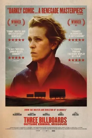 THREE BILLBOARDS OUTSIDE EBBING, MISSOURI filmposter.