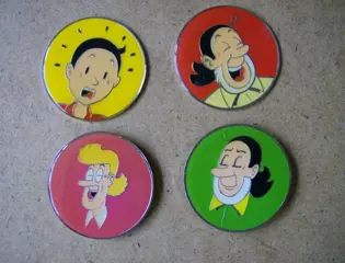 Suske en wiske koelkastmagneten adv5402