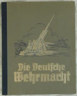 Plaatjes Cigarettenbilder Album Die Deutsche Wehrmacht 1936.
