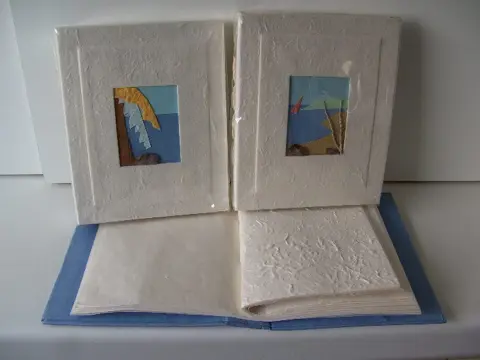 ALBUM MULBERRY PAPIER WIT NIEUW