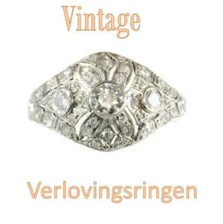 Vintage verlovingsringen bij Adin in Antwerpen