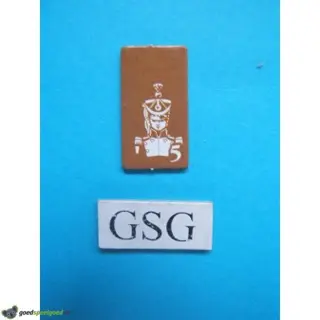 Kaartje luitenant geel nr. 60922-02