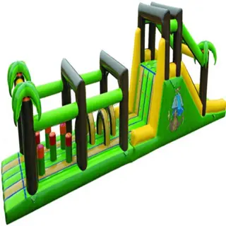 Stormbaan Huren? Jungle Run Nu extra goedkoop bij Happy Rent