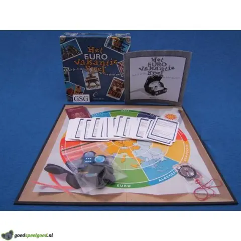 Het Euro vakantie spel nr. 60168-02