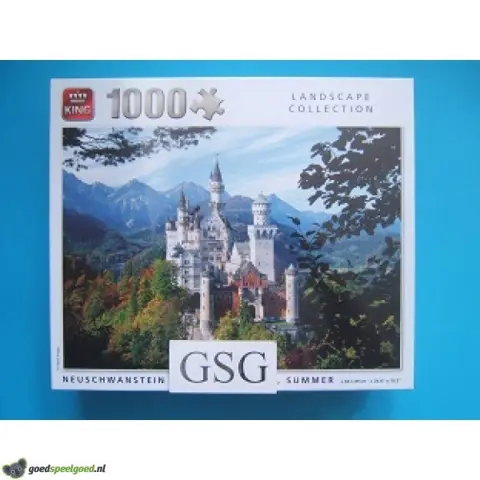 Neuschwanstein Castle, Germany, summer 1000 st nr. 85505A-0