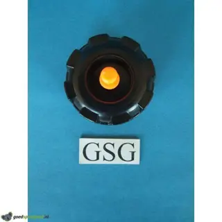 Wiel met as oranje nr. 16395