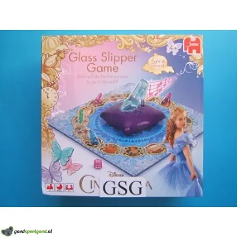 Assepoester glazen muiltjesspel nr. 18142-00