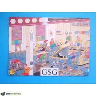 Poster in het fitnesscentrum nr. 21068-02