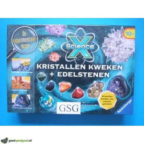 Science X kristallen kweken en edelstenen nr. 18 891 8-01