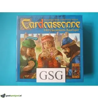 Cardcassonne het Carcassonne kaartspel nr. 999-CAR17-01