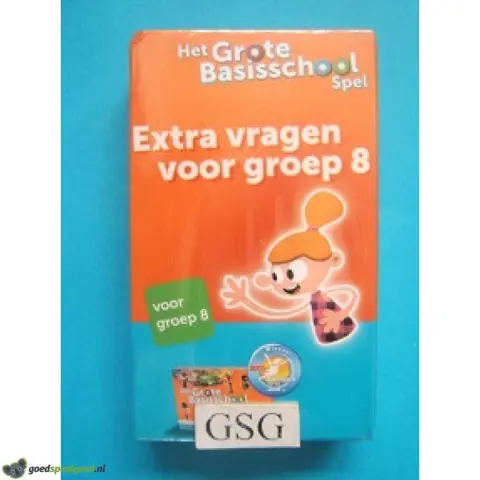 Het grote basisschoolspel extra vragen groep 8 nr. 60903-00