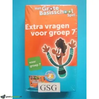 Het grote basisschoolspel extra vragen groep 7 nr. 60902-00