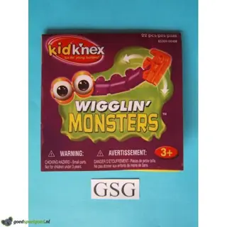 Kid knex wigglin monsters bouwvoorbeeld nr. 85309-302