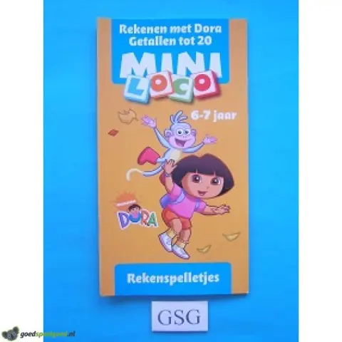 Rekenen met Dora getallen tot 20 nr. 25265-11