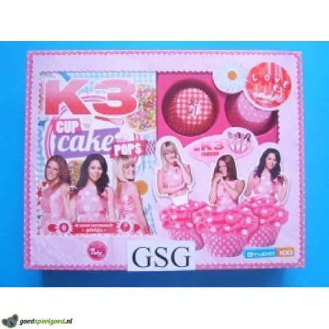 K3 cup cake pops nr. BOK300001580-00