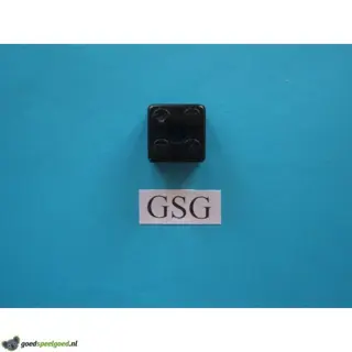 Steen 2x2 (4) zwart nr. 16325