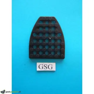 Grondplaat speciaal (F3) zwart nr. 16270