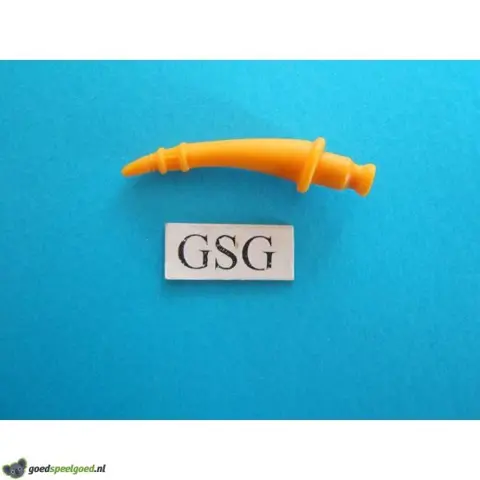 Haak oranje kort nr. 16430