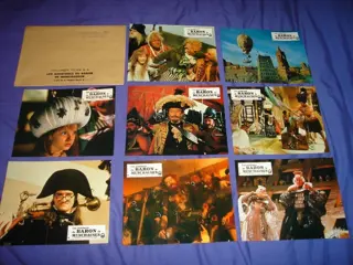 THE ADVENTURES OF BARON MUNCHHAUSEN lobbycard set.