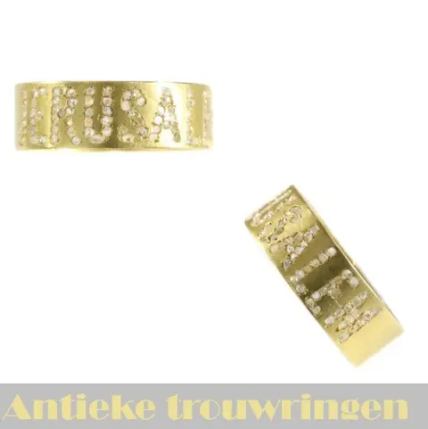 Gouden trouwringen aan lage prijzen in Antwerpen