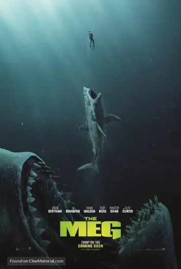 THE MEG filmposter.
