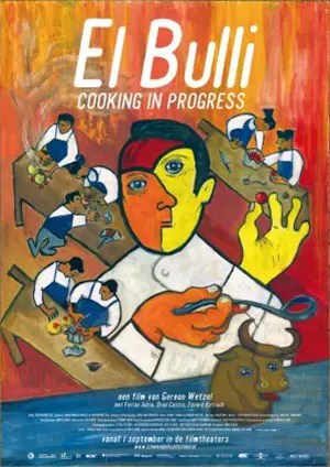 EL BULLI : COOKING IN PROGRESS filmposter.