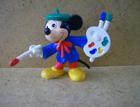 Mickey mouse poppetje 9 adv5418